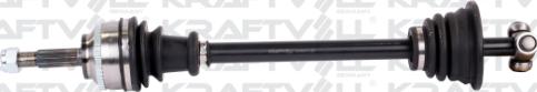 KRAFTVOLL GERMANY 01010010 - Drive Shaft autospares.lv