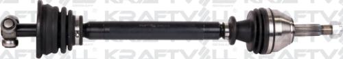 KRAFTVOLL GERMANY 01010012 - Drive Shaft autospares.lv