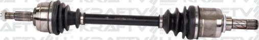 KRAFTVOLL GERMANY 01010029 - Drive Shaft autospares.lv