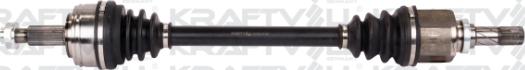 KRAFTVOLL GERMANY 01010020 - Drive Shaft autospares.lv