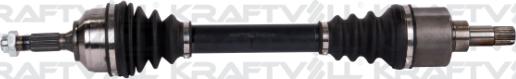 KRAFTVOLL GERMANY 01010070 - Drive Shaft autospares.lv