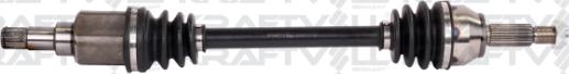 KRAFTVOLL GERMANY 01010078 - Drive Shaft autospares.lv