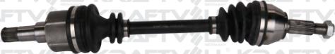 KRAFTVOLL GERMANY 01010150 - Drive Shaft autospares.lv