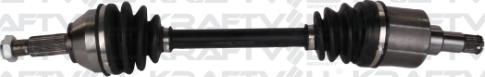 KRAFTVOLL GERMANY 01010158 - Drive Shaft autospares.lv