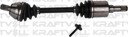 KRAFTVOLL GERMANY 01010125 - Drive Shaft autospares.lv