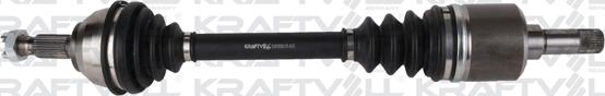 KRAFTVOLL GERMANY 01010360 - Drive Shaft autospares.lv