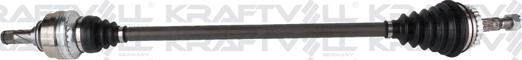 KRAFTVOLL GERMANY 01010294 - Drive Shaft autospares.lv