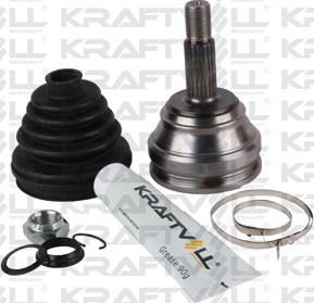 KRAFTVOLL GERMANY 01020263 - Joint Kit, drive shaft autospares.lv