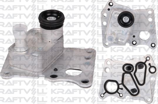 KRAFTVOLL GERMANY 08090057 - Oil Cooler, engine oil autospares.lv