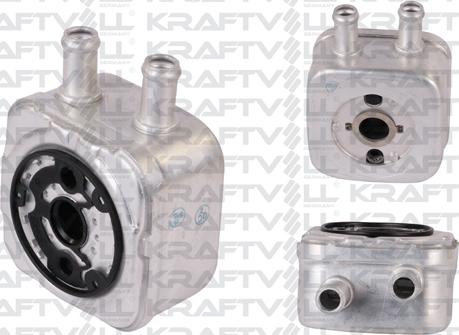 KRAFTVOLL GERMANY 08090004 - Oil Cooler, engine oil autospares.lv