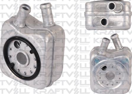 KRAFTVOLL GERMANY 08090001 - Oil Cooler, engine oil autospares.lv