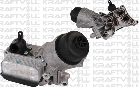 KRAFTVOLL GERMANY 08090194 - Oil Cooler, engine oil autospares.lv