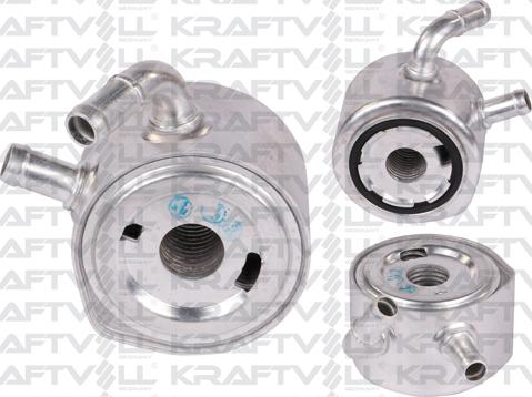 KRAFTVOLL GERMANY 08090107 - Oil Cooler, engine oil autospares.lv