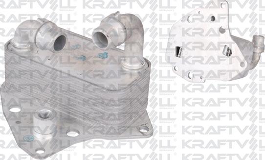 KRAFTVOLL GERMANY 08090185 - Oil Cooler, engine oil autospares.lv