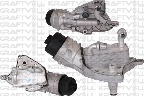 KRAFTVOLL GERMANY 08090139 - Oil Cooler, engine oil autospares.lv