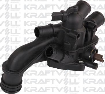 KRAFTVOLL GERMANY 08100087 - Coolant thermostat / housing autospares.lv