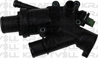 KRAFTVOLL GERMANY 08100196 - Coolant thermostat / housing autospares.lv