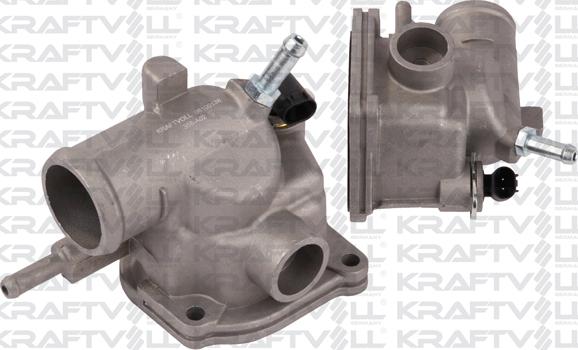 KRAFTVOLL GERMANY 08100138 - Coolant thermostat / housing autospares.lv