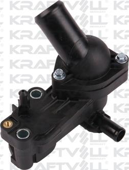 KRAFTVOLL GERMANY 08100137 - Coolant thermostat / housing autospares.lv