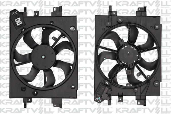 KRAFTVOLL GERMANY 08120007 - Fan, radiator autospares.lv