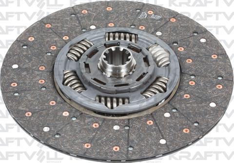 KRAFTVOLL GERMANY 03030057 - Clutch Disc autospares.lv