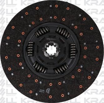 KRAFTVOLL GERMANY 03030034 - Clutch Disc autospares.lv