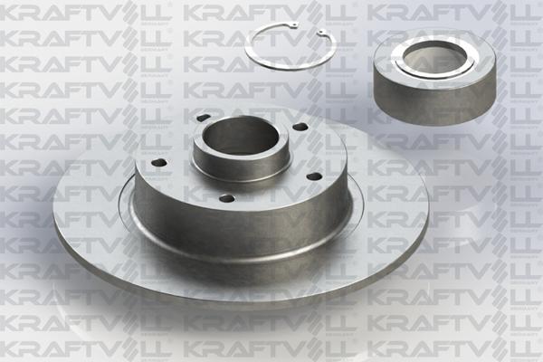 KRAFTVOLL GERMANY 07049407 - Brake Disc autospares.lv