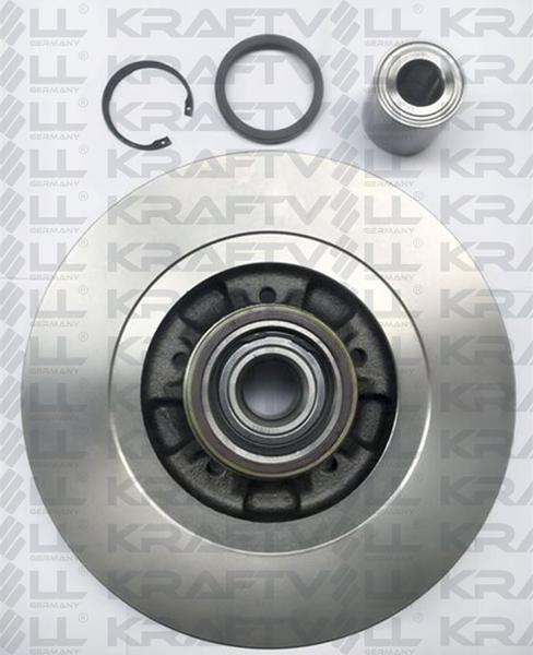 KRAFTVOLL GERMANY 07049375 - Brake Disc autospares.lv