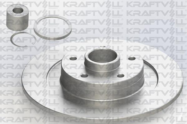 KRAFTVOLL GERMANY 07040879 - Brake Disc autospares.lv