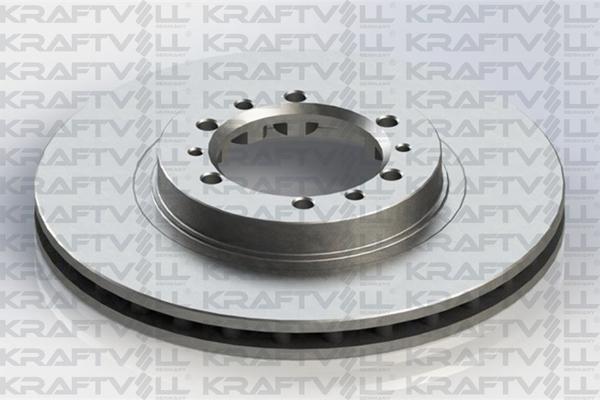 KRAFTVOLL GERMANY 07040254 - Brake Disc autospares.lv