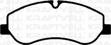 KRAFTVOLL GERMANY 07010065 - Brake Pad Set, disc brake autospares.lv