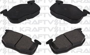 KRAFTVOLL GERMANY 07010004 - Brake Pad Set, disc brake autospares.lv