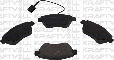 KRAFTVOLL GERMANY 07010035 - Brake Pad Set, disc brake autospares.lv