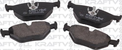 KRAFTVOLL GERMANY 07010109 - Brake Pad Set, disc brake autospares.lv