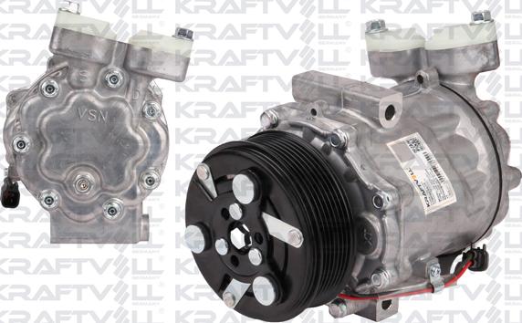 KRAFTVOLL GERMANY 19010063 - Compressor, air conditioning autospares.lv