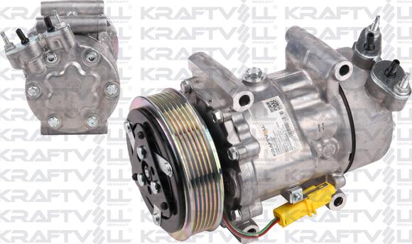 KRAFTVOLL GERMANY 19010026 - Compressor, air conditioning autospares.lv