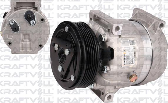 KRAFTVOLL GERMANY 19010079 - Compressor, air conditioning autospares.lv