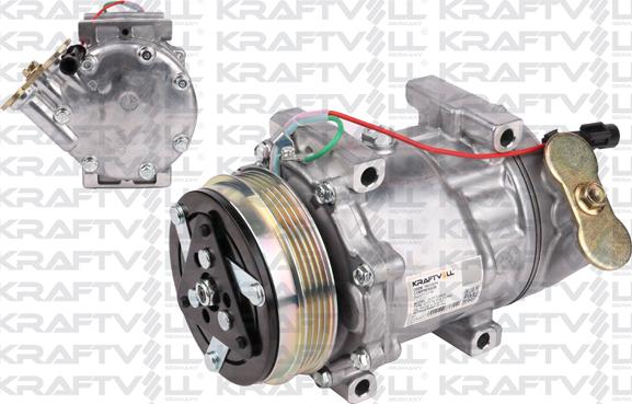 KRAFTVOLL GERMANY 19010074 - Compressor, air conditioning autospares.lv