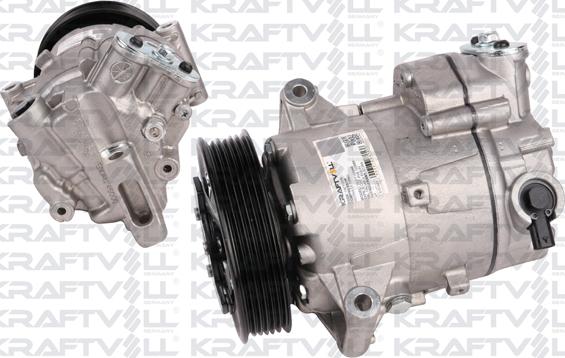 KRAFTVOLL GERMANY 19010076 - Compressor, air conditioning autospares.lv