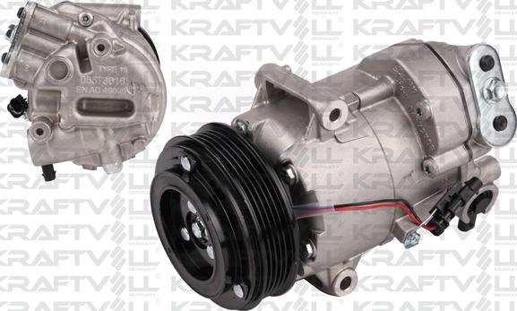 KRAFTVOLL GERMANY 19010070 - Compressor, air conditioning autospares.lv