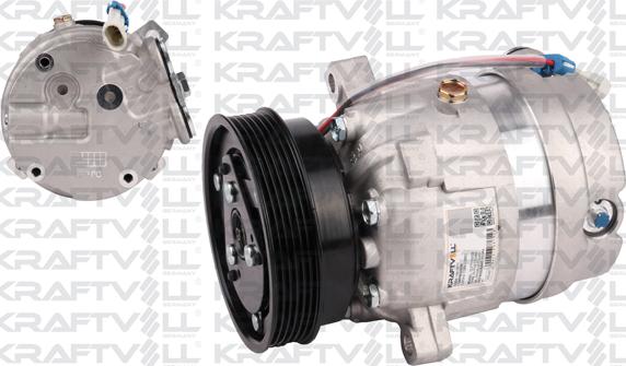 KRAFTVOLL GERMANY 19010077 - Compressor, air conditioning autospares.lv