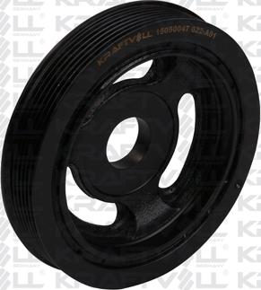 KRAFTVOLL GERMANY 15050047 - Belt Pulley, crankshaft autospares.lv