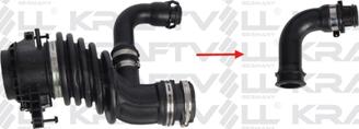 KRAFTVOLL GERMANY 10034637 - Intake Hose, air filter autospares.lv