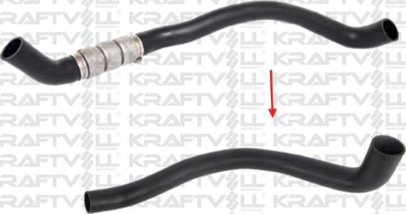 KRAFTVOLL GERMANY 10031400 - Charger Intake Air Hose autospares.lv