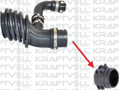 KRAFTVOLL GERMANY 10031351 - Intake Hose, air filter autospares.lv