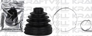 KRAFTVOLL GERMANY 10020431 - Bellow, drive shaft autospares.lv