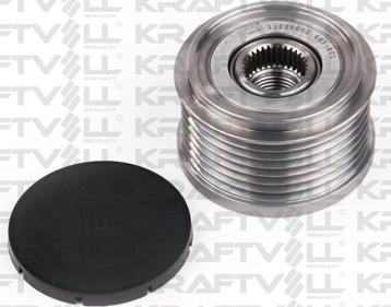 KRAFTVOLL GERMANY 11100002 - Pulley, alternator, freewheel clutch autospares.lv