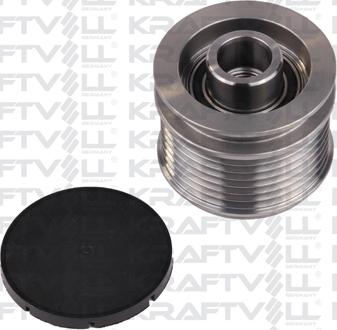 KRAFTVOLL GERMANY 11100037 - Pulley, alternator, freewheel clutch autospares.lv