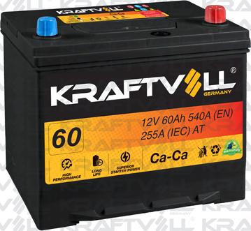 KRAFTVOLL GERMANY 18010008 - Starter Battery autospares.lv