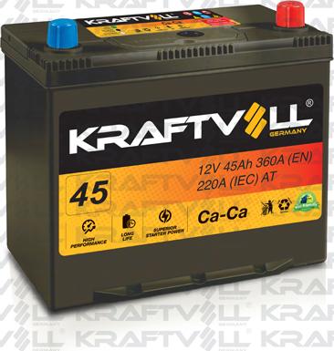 KRAFTVOLL GERMANY 18010002 - Starter Battery autospares.lv